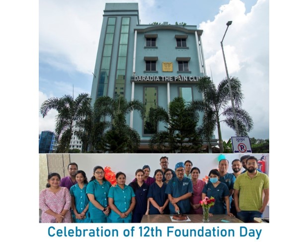 Daradia Marks Foundation Day, Honoring Prof. P. Prithvi Raj and a Decade of Growth in Pain Medicine